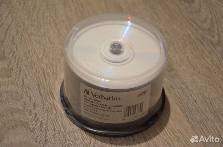 DVD-R Verbatim Printable Waterproof (водостойкие)