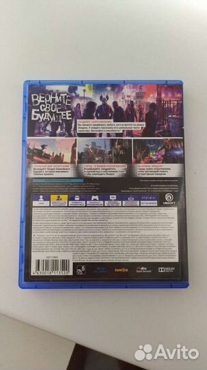 Игра для ps4/ps5 watch dogs legion