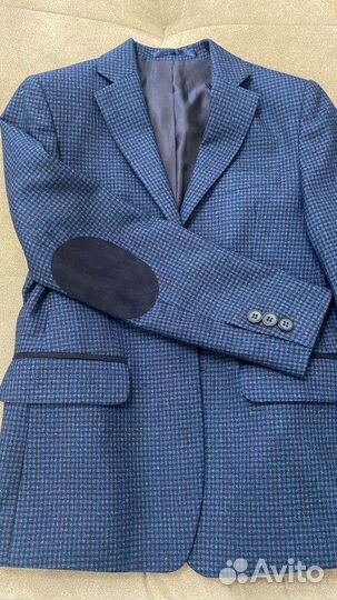 Школьный костюм для мальчика 134 синий