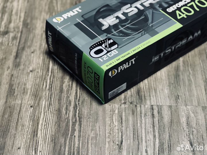 GeForce RTX 4070 super JetStream OC новая гарантия