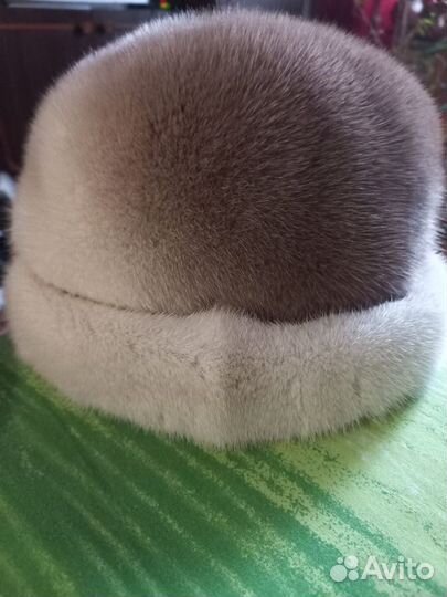 Шапка норковая женская