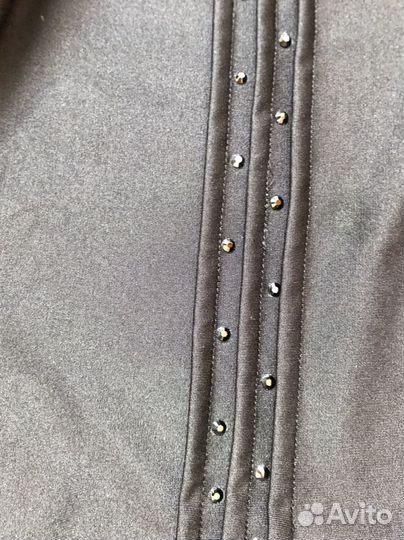 Танцевальная рубашка с камнями swarovski