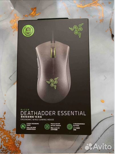 Игровая мышь Razer DeathAdder Essential Black