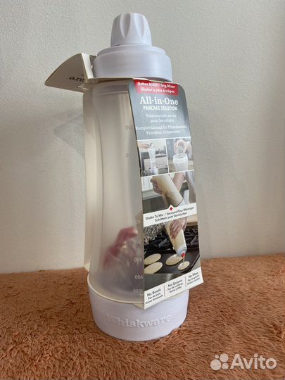 Whiskware Pancake Batter Mixer With Blenderball