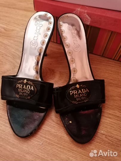 Сабо Prada 37.оригинал