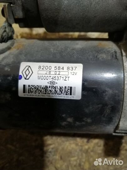 Стартер Рено Клио 3 Модус 1.4