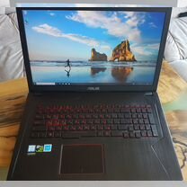 17.3" Ноутбук asus FX753V(FHD/IPS) i7 7700HQ