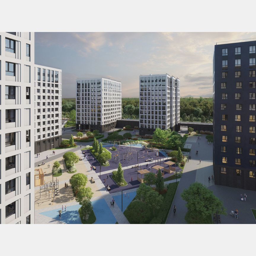2-к. квартира, 41,3 м², 12/13 эт.