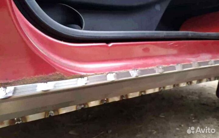 Пороги для Chevrolet Niva 1998-2020 (21236)