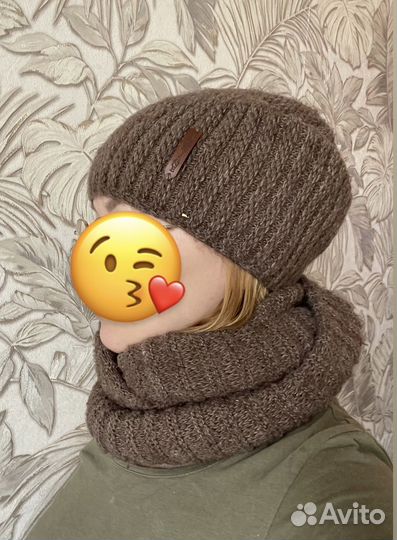 Шапка и снуд женские