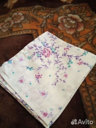 Скатерть 12 салфеток хлопок новое