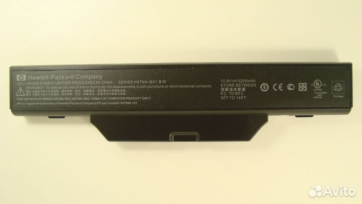 Новый аккумулятор для HP Compaq 550 610 6720