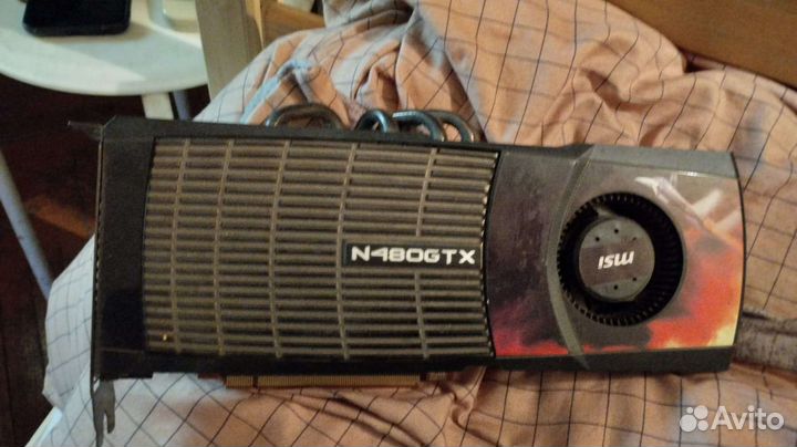 Видеокарта MSI N480GTX