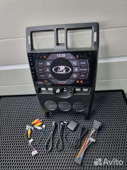 Магнитола на LADA Priora 1/16гб android 10