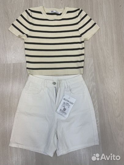 Топ и шорты