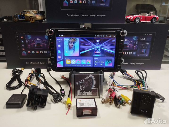 Магнитола Volkswagen/Skoda android 2gb/32gb