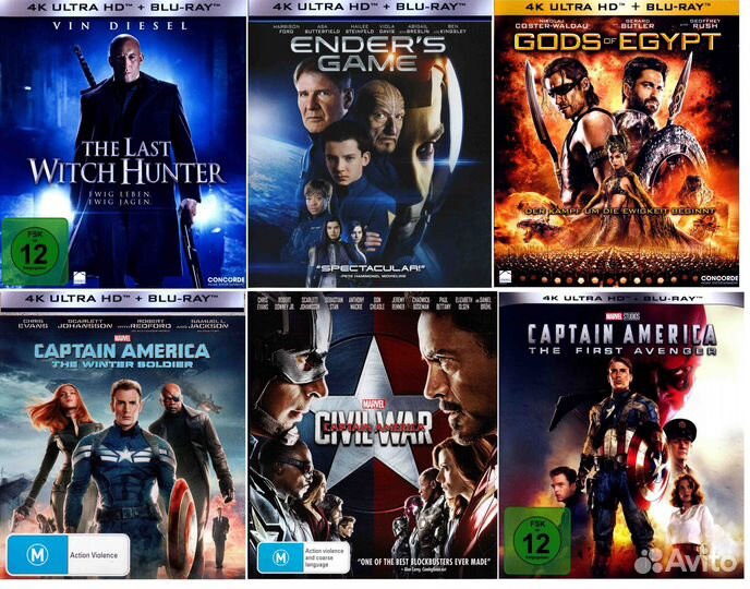 Фильмы 4K UltraHD Blu-ray / 3 часть