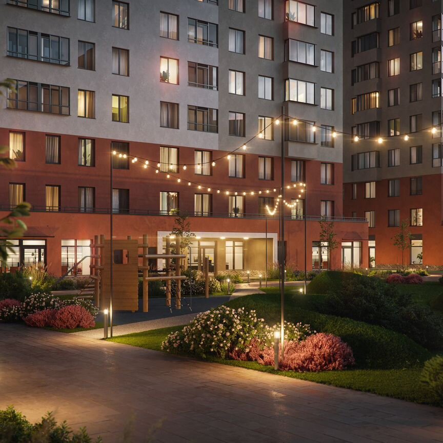 1-к. квартира, 38,4 м², 1/12 эт.