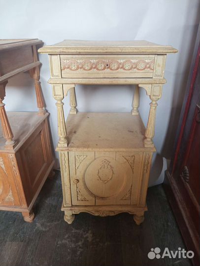 Антикварные парные тумбочки. Россия конец 19 века