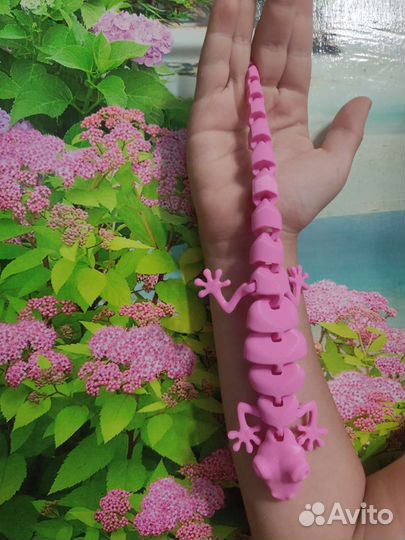 Геккон, ящерица, ящерка 3 д печать