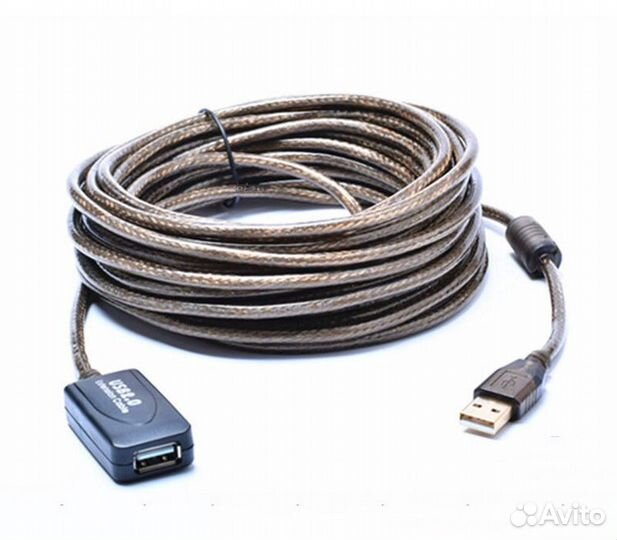 USB удлинитель с усилителем 10 м