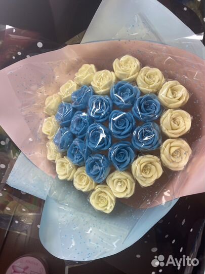 Букет из шоколадных роз