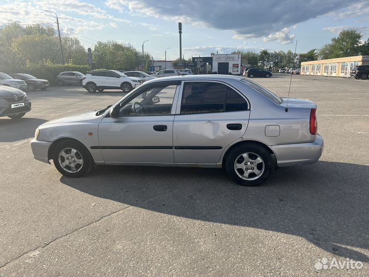 Hyundai Accent 1.5 МТ, 2006, 254 444 км