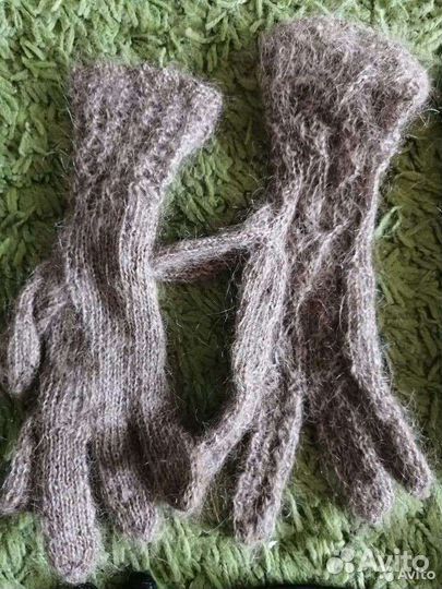 Перчатки женские кожаные 7 5