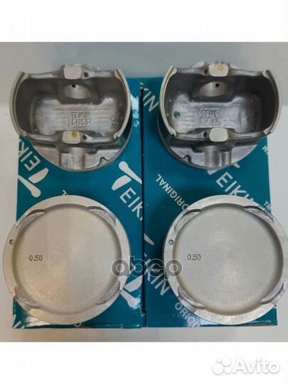 Поршни (к-т 4 шт) 050 hyundai solaris/KIA RIO G4LC