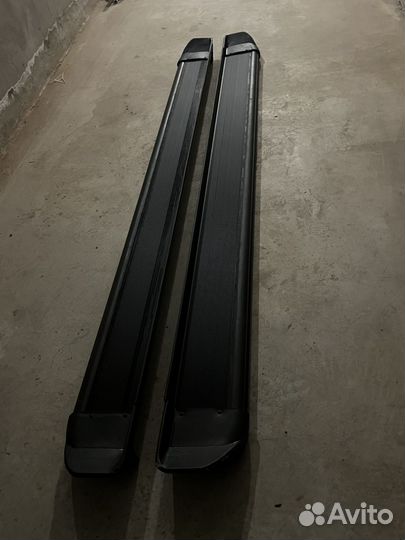 Пороги на Dodge RAM 2018 hunter black series