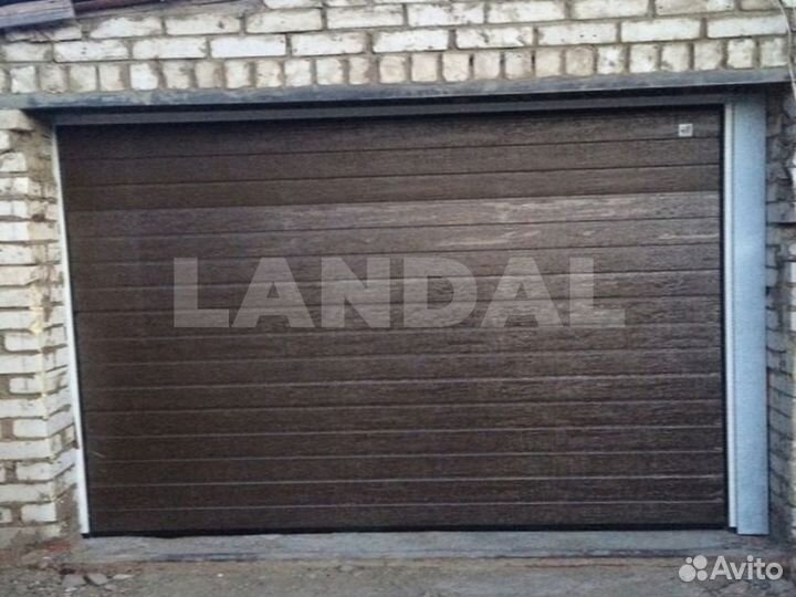 Гаражные секционные ворота