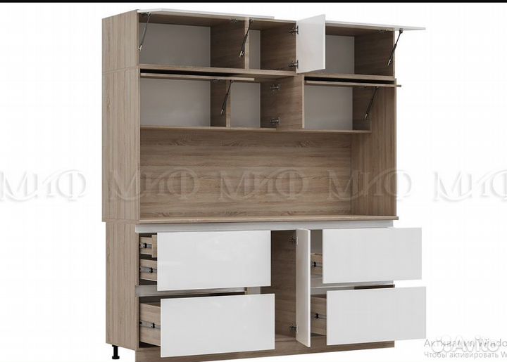 Кухня карина с местом для пм