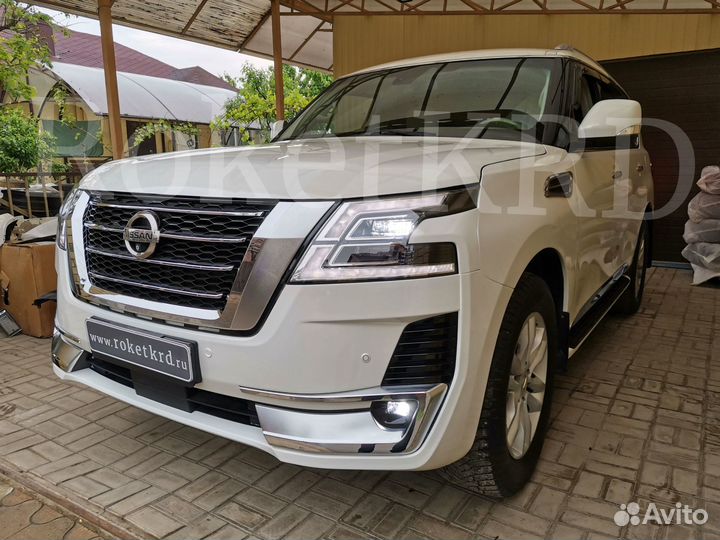 Рестайлинг Nissan Patrol y62 в 2020 год