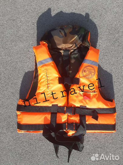 Спасательный жилет с подголовником,гимс