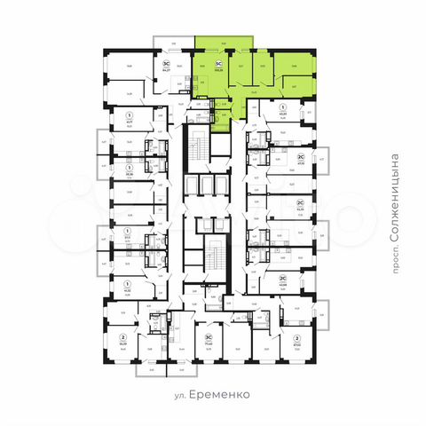 5-к. квартира, 100,5 м², 14/24 эт.