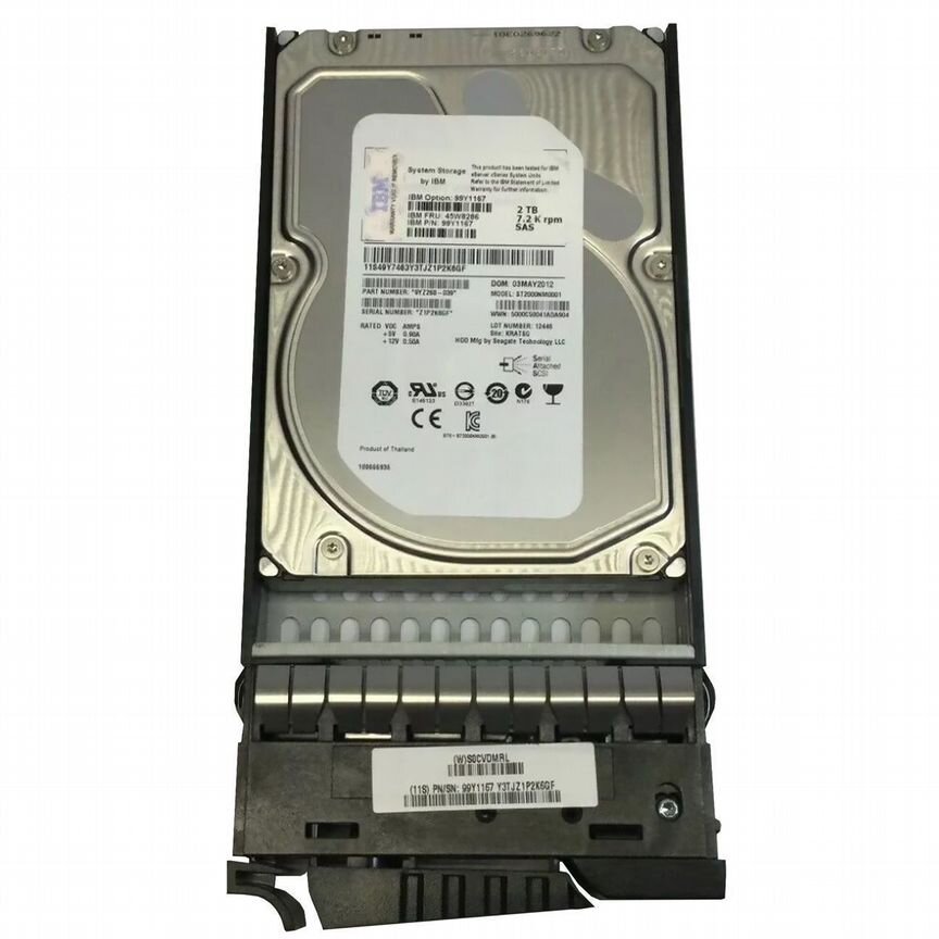 [99Y1167] Жесткий Диск Ibm 2tb Sas 3,5" Hdd 99y1167
