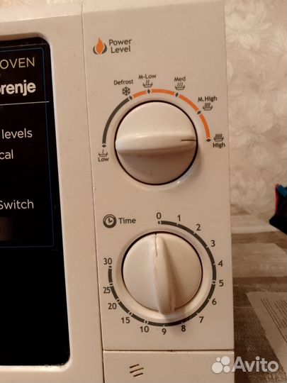 Микроволновка на запчасти gerenje