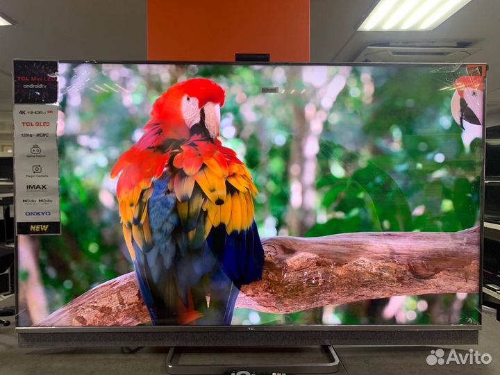 TCL Qled 55(140) /Smart TV/Wi-Fi/4k UHD 120Hz imax