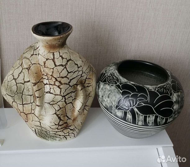 Вазы керамика