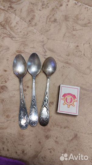 Мельхиоровые ложки СССР