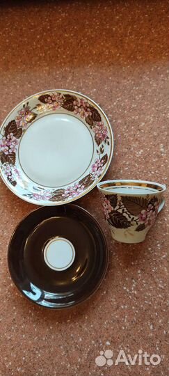 Кофейные пары (тройки) коллекционные 6 шт