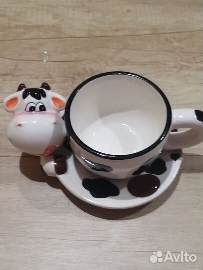 Чашка с блюдцем для ребёнка