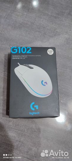Игровая мышь logitech g102