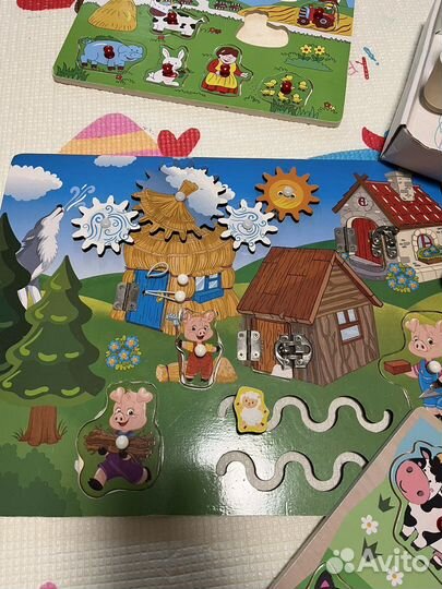 Деревянные игрушки детям