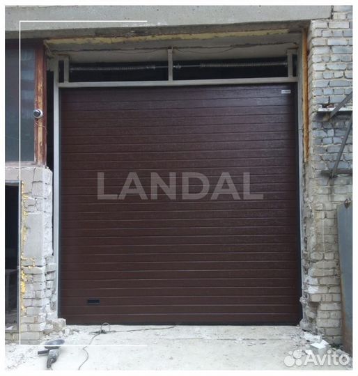 Секционные гаражные ворота