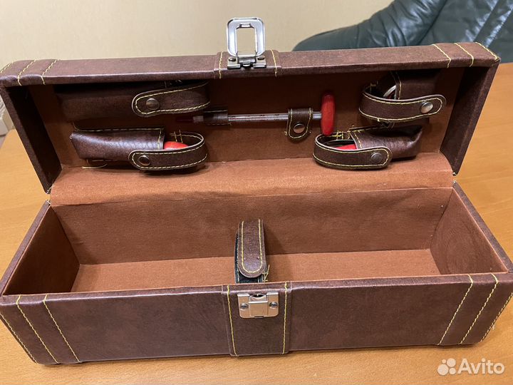 Кейс для вина, подарочная коробка с аксессуарами