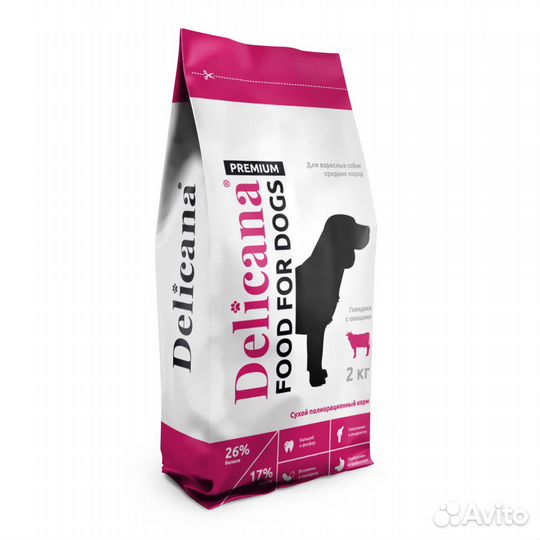 Корм delicana