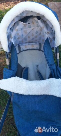 Санки коляска зимние
