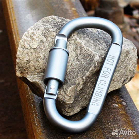 EDC карабин туристический алюминиевый, 10шт