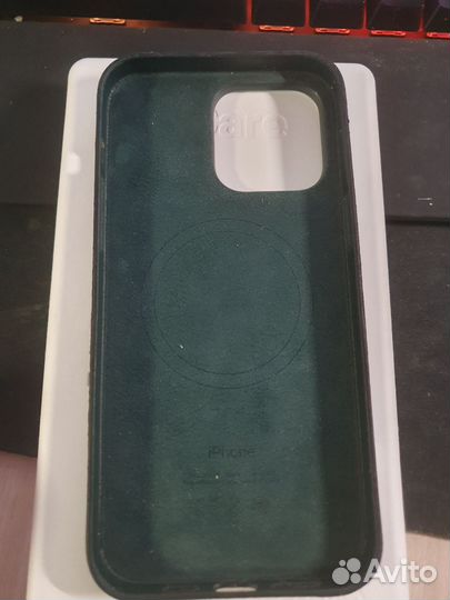 Чехол iPhone 14 pro max оригинал, зеленый